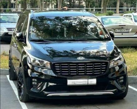 Черный Киа Карнивал, объемом двигателя 2.2 л и пробегом 86 тыс. км за 21000 $, фото 1 на Automoto.ua