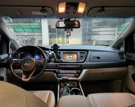 Черный Киа Карнивал, объемом двигателя 2.2 л и пробегом 86 тыс. км за 22300 $, фото 5 на Automoto.ua