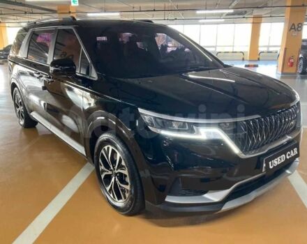 Черный Киа Карнивал, объемом двигателя 2.2 л и пробегом 120 тыс. км за 17400 $, фото 1 на Automoto.ua