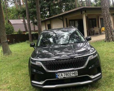 Чорний Кіа Карнівал, об'ємом двигуна 2.2 л та пробігом 110 тис. км за 34500 $, фото 10 на Automoto.ua