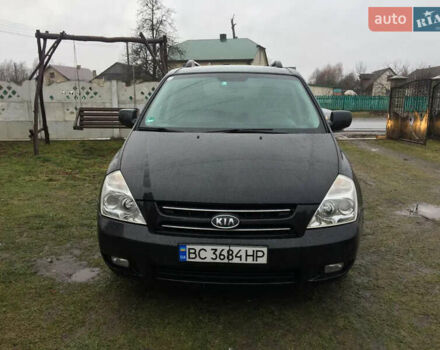Черный Киа Карнивал, объемом двигателя 2.9 л и пробегом 290 тыс. км за 7000 $, фото 2 на Automoto.ua