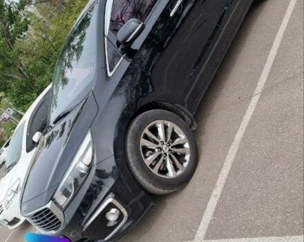 Черный Киа Карнивал, объемом двигателя 2 л и пробегом 250 тыс. км за 23000 $, фото 1 на Automoto.ua