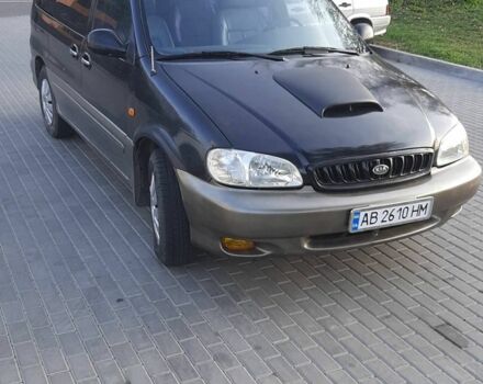 Чорний Кіа Карнівал, об'ємом двигуна 2.9 л та пробігом 215 тис. км за 5700 $, фото 1 на Automoto.ua