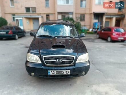 Кіа Карнівал 2003 у Харкові на Automoto.ua Чорний Кіа Карнівал, об'ємом двигуна 2.9 л та пробігом 220 тис. км за 2900 $, фото 1 на Automoto.ua