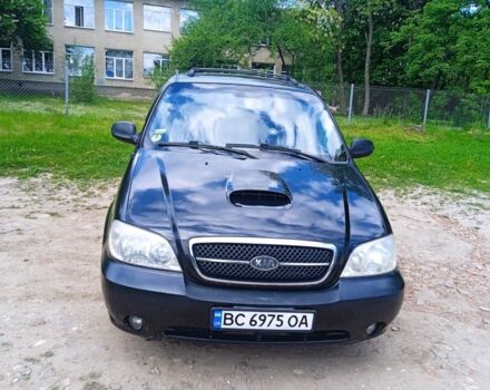 Чорний Кіа Карнівал, об'ємом двигуна 2.9 л та пробігом 270 тис. км за 3900 $, фото 1 на Automoto.ua
