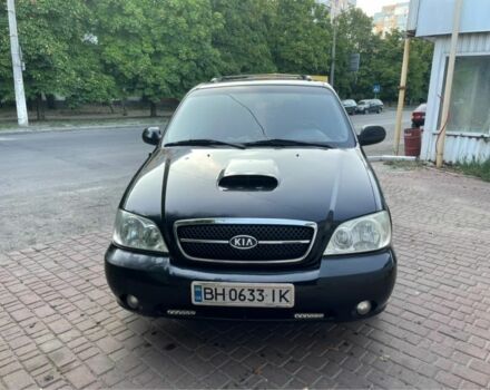 Черный Киа Карнивал, объемом двигателя 2.9 л и пробегом 220 тыс. км за 5500 $, фото 1 на Automoto.ua