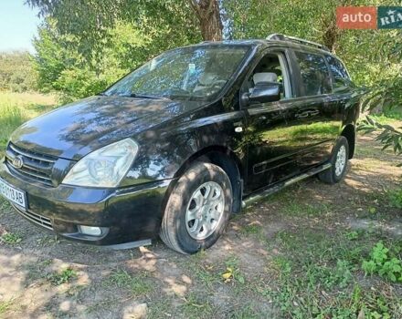 Чорний Кіа Карнівал, об'ємом двигуна 2.9 л та пробігом 282 тис. км за 6500 $, фото 1 на Automoto.ua