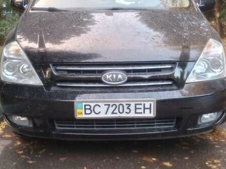 Черный Киа Карнивал, объемом двигателя 2.9 л и пробегом 292 тыс. км за 8803 $, фото 1 на Automoto.ua