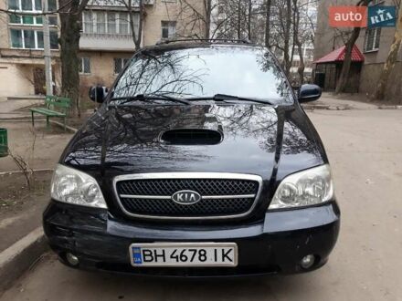 Киа Карнивал 2006 в Одессе на Automoto.ua Черный Киа Карнивал, объемом двигателя 2.9 л и пробегом 300 тыс. км за 5200 $, фото 1 на Automoto.ua
