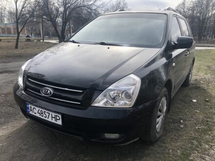Киа Карнивал 2007 в Терновке на Automoto.ua Черный Киа Карнивал, объемом двигателя 2.9 л и пробегом 242 тыс. км за 4583 $, фото 1 на Automoto.ua