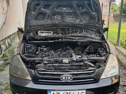 Киа Карнивал 2008 в Ивано-Франковске на Automoto.ua Черный Киа Карнивал, объемом двигателя 2.9 л и пробегом 248 тыс. км за 2000 $, фото 1 на Automoto.ua
