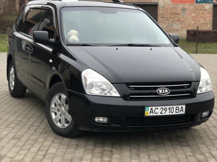 Киа Карнивал 2009 в Ковель на Automoto.ua Черный Киа Карнивал, объемом двигателя 2.9 л и пробегом 205 тыс. км за 8300 $, фото 1 на Automoto.ua