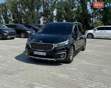 Чорний Кіа Карнівал, об'ємом двигуна 2.2 л та пробігом 141 тис. км за 22500 $, фото 1 на Automoto.ua