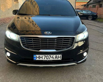 Чорний Кіа Карнівал, об'ємом двигуна 2.2 л та пробігом 168 тис. км за 23000 $, фото 1 на Automoto.ua