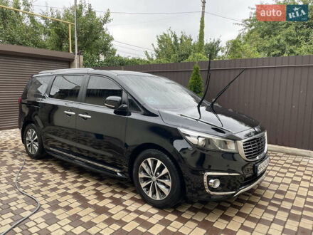 Чорний Кіа Карнівал, об'ємом двигуна 2.2 л та пробігом 150 тис. км за 23500 $, фото 1 на Automoto.ua