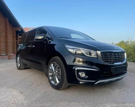 Черный Киа Карнивал, объемом двигателя 2.2 л и пробегом 150 тыс. км за 23000 $, фото 1 на Automoto.ua