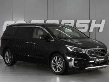 Черный Киа Карнивал, объемом двигателя 2.2 л и пробегом 89 тыс. км за 18100 $, фото 1 на Automoto.ua