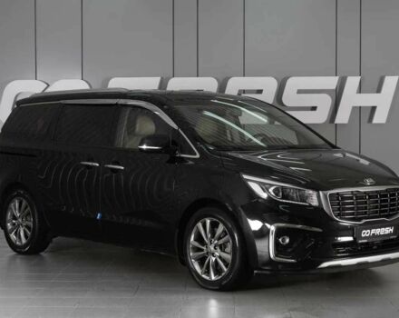 Черный Киа Карнивал, объемом двигателя 2.2 л и пробегом 89 тыс. км за 18100 $, фото 1 на Automoto.ua