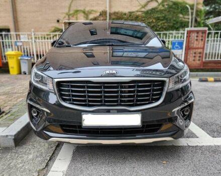 Черный Киа Карнивал, объемом двигателя 2.2 л и пробегом 86 тыс. км за 22300 $, фото 1 на Automoto.ua