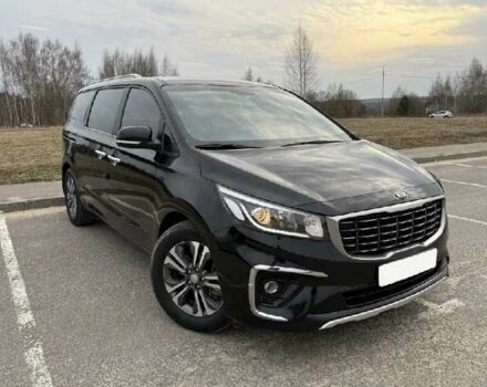 Чорний Кіа Карнівал, об'ємом двигуна 2.2 л та пробігом 135 тис. км за 22400 $, фото 1 на Automoto.ua