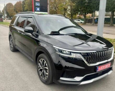 Черный Киа Карнивал, объемом двигателя 2.2 л и пробегом 102 тыс. км за 34900 $, фото 1 на Automoto.ua