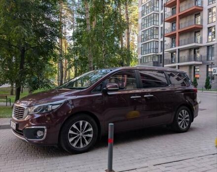 Коричневый Киа Карнивал, объемом двигателя 2.2 л и пробегом 154 тыс. км за 21500 $, фото 7 на Automoto.ua