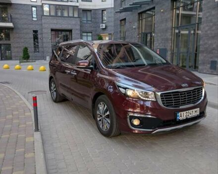 Коричневый Киа Карнивал, объемом двигателя 2.2 л и пробегом 154 тыс. км за 21500 $, фото 9 на Automoto.ua