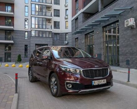 Коричневый Киа Карнивал, объемом двигателя 2.2 л и пробегом 154 тыс. км за 21500 $, фото 3 на Automoto.ua