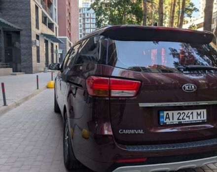 Коричневый Киа Карнивал, объемом двигателя 2.2 л и пробегом 154 тыс. км за 21500 $, фото 16 на Automoto.ua