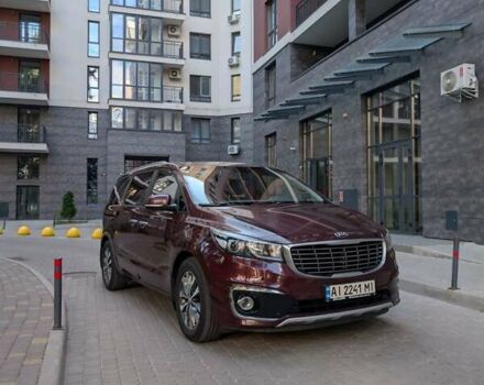 Коричневый Киа Карнивал, объемом двигателя 2.2 л и пробегом 154 тыс. км за 21500 $, фото 5 на Automoto.ua