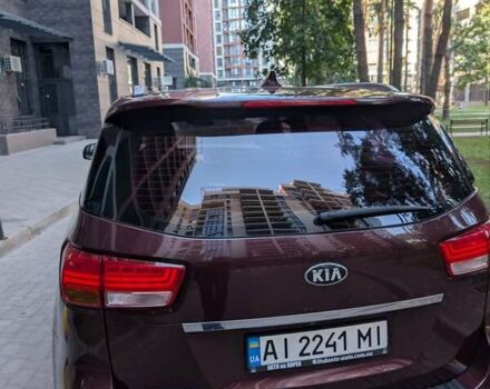 Коричневый Киа Карнивал, объемом двигателя 2.2 л и пробегом 154 тыс. км за 21500 $, фото 22 на Automoto.ua