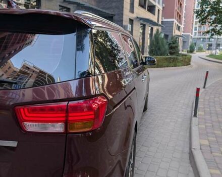 Коричневый Киа Карнивал, объемом двигателя 2.2 л и пробегом 154 тыс. км за 21500 $, фото 23 на Automoto.ua