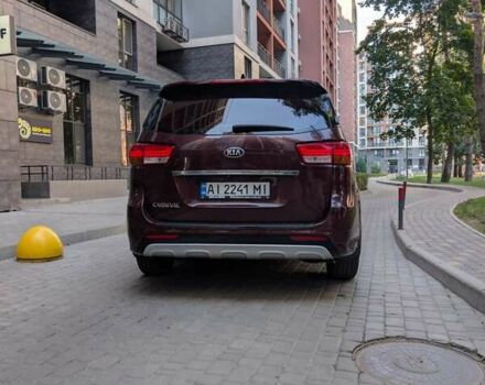 Коричневый Киа Карнивал, объемом двигателя 2.2 л и пробегом 154 тыс. км за 21500 $, фото 17 на Automoto.ua