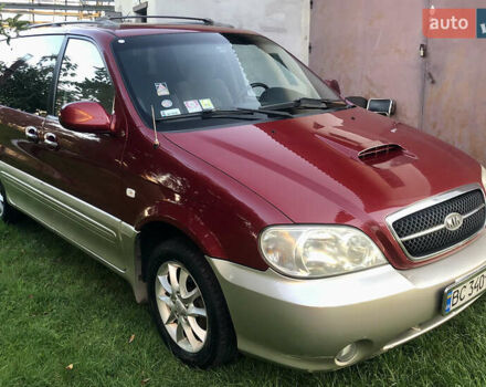 Красный Киа Карнивал, объемом двигателя 2.9 л и пробегом 250 тыс. км за 6000 $, фото 22 на Automoto.ua