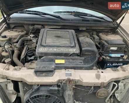Желтый Киа Карнивал, объемом двигателя 2.9 л и пробегом 350 тыс. км за 4200 $, фото 6 на Automoto.ua