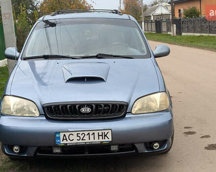 Серый Киа Карнивал, объемом двигателя 2.9 л и пробегом 350 тыс. км за 2150 $, фото 8 на Automoto.ua