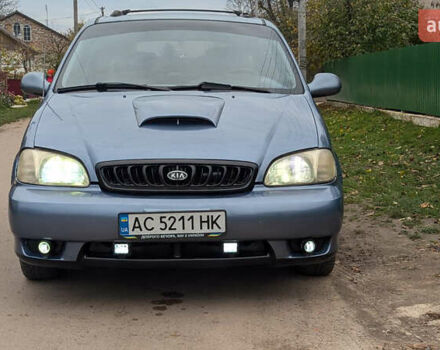 Серый Киа Карнивал, объемом двигателя 2.9 л и пробегом 350 тыс. км за 2150 $, фото 30 на Automoto.ua