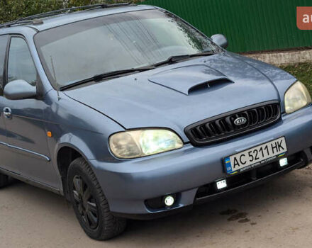 Серый Киа Карнивал, объемом двигателя 2.9 л и пробегом 350 тыс. км за 2150 $, фото 29 на Automoto.ua