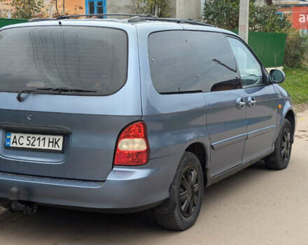 Серый Киа Карнивал, объемом двигателя 2.9 л и пробегом 350 тыс. км за 2150 $, фото 35 на Automoto.ua