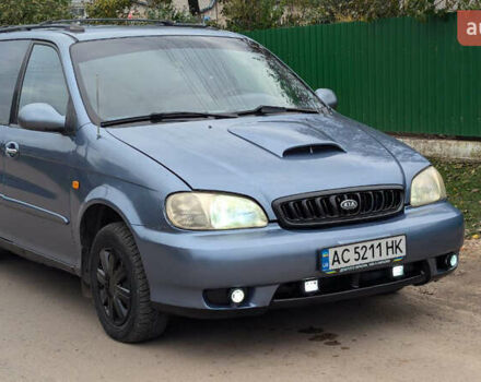 Серый Киа Карнивал, объемом двигателя 2.9 л и пробегом 350 тыс. км за 2150 $, фото 26 на Automoto.ua