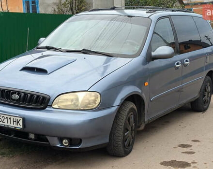 Серый Киа Карнивал, объемом двигателя 2.9 л и пробегом 350 тыс. км за 2150 $, фото 11 на Automoto.ua