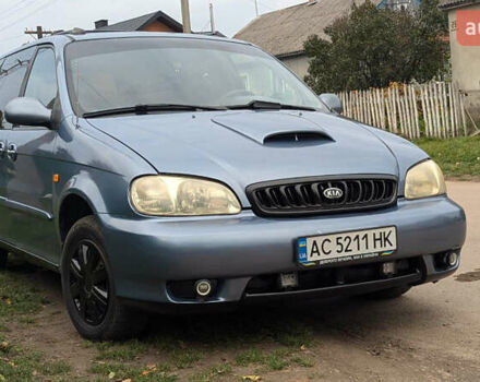 Серый Киа Карнивал, объемом двигателя 2.9 л и пробегом 350 тыс. км за 2150 $, фото 6 на Automoto.ua