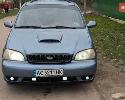 Серый Киа Карнивал, объемом двигателя 2.9 л и пробегом 350 тыс. км за 2150 $, фото 33 на Automoto.ua