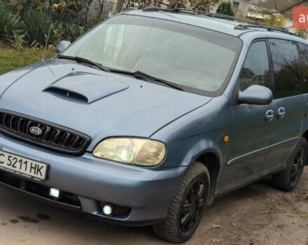 Серый Киа Карнивал, объемом двигателя 2.9 л и пробегом 350 тыс. км за 2150 $, фото 32 на Automoto.ua