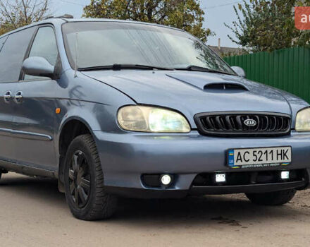 Серый Киа Карнивал, объемом двигателя 2.9 л и пробегом 350 тыс. км за 2150 $, фото 27 на Automoto.ua