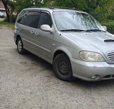 Серый Киа Карнивал, объемом двигателя 2.9 л и пробегом 270 тыс. км за 3450 $, фото 5 на Automoto.ua