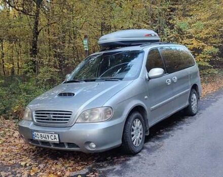 Серый Киа Карнивал, объемом двигателя 2.9 л и пробегом 413 тыс. км за 3700 $, фото 2 на Automoto.ua