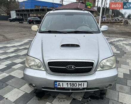 Серый Киа Карнивал, объемом двигателя 2.9 л и пробегом 316 тыс. км за 3900 $, фото 1 на Automoto.ua