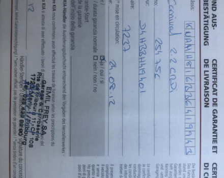 Сірий Кіа Карнівал, об'ємом двигуна 2.2 л та пробігом 212 тис. км за 11100 $, фото 54 на Automoto.ua