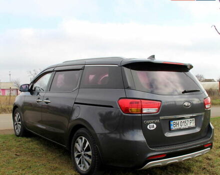 Серый Киа Карнивал, объемом двигателя 2.2 л и пробегом 256 тыс. км за 24800 $, фото 6 на Automoto.ua